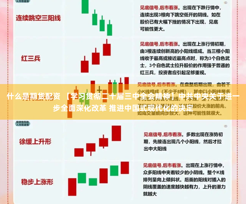 什么是期货配资 【学习贯彻二十届三中全会精神】中共中央关于进一步全面深化改革 推进中国式现代化的决定